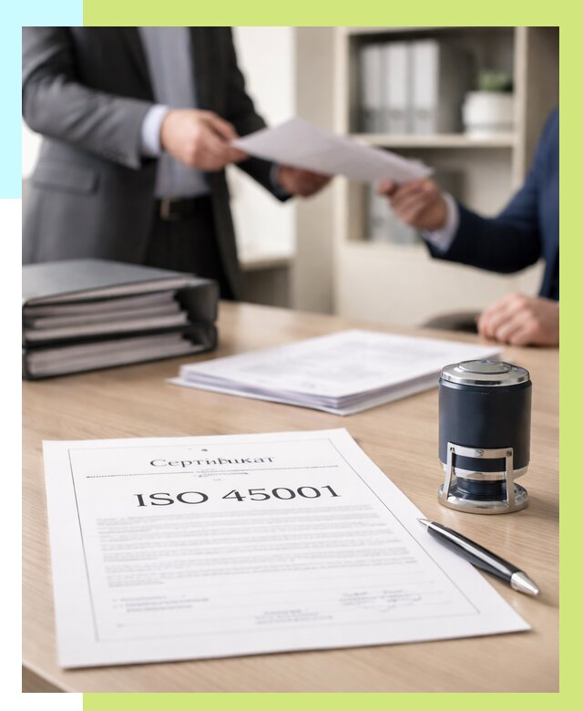 Сертификат ISO 45001 в Дальнереченске под ключ от 45855 р. | Сертэкс